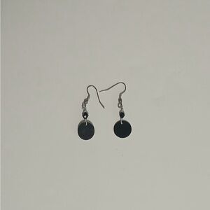 Elegant Black Dangle Earrings